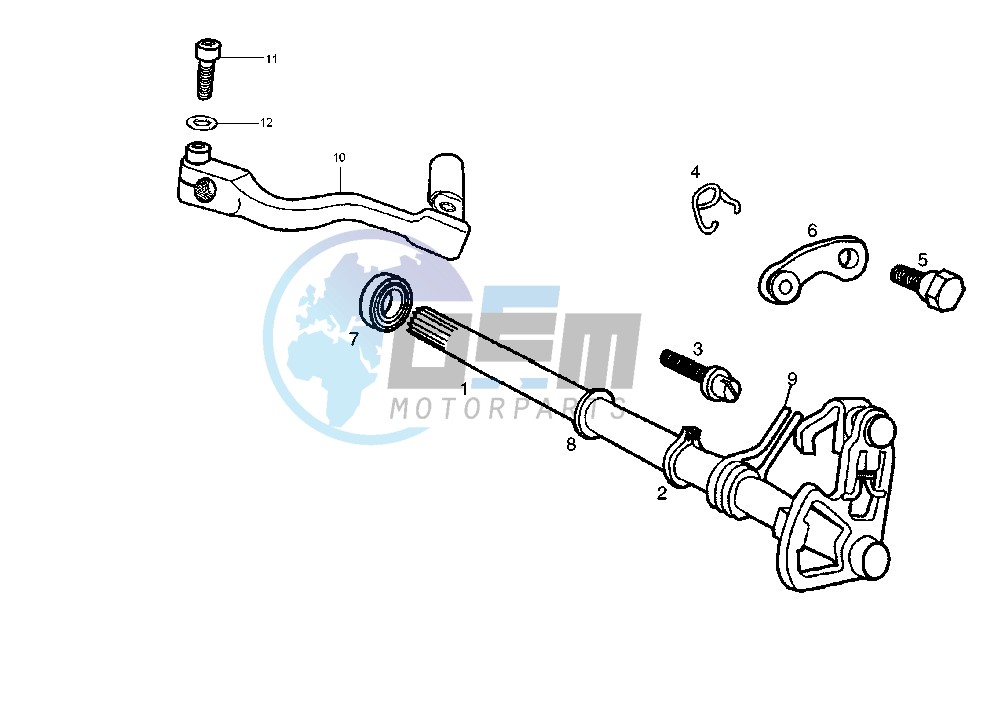 Gear change mechanism