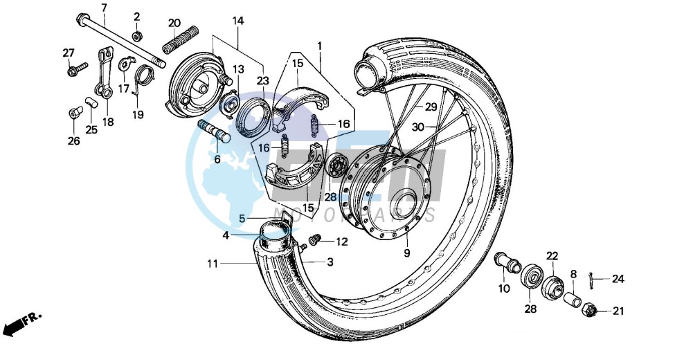 FRONT WHEEL