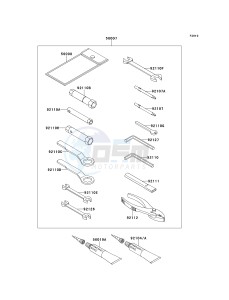 ZX 600 E [NINJA ZX-6] (E7-E9) [NINJA ZX-6] drawing OWNERS TOOLS