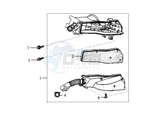 JET BASIX 25KMH 50 drawing AIRFILTER