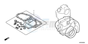 TRX420TE1E TRX420 ED drawing GASKET KIT B