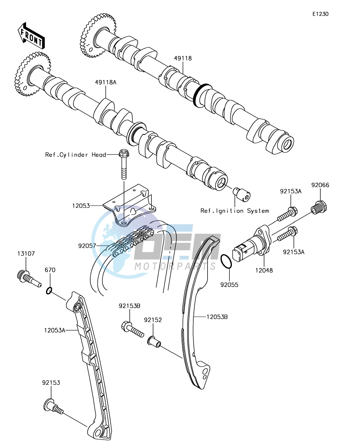 Camshaft(s)/Tensioner