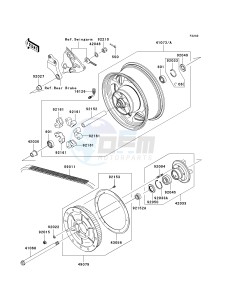 VN 2000 A [VULCAN 2000] (A6F-A7F) A7F drawing REAR WHEEL_CHAIN