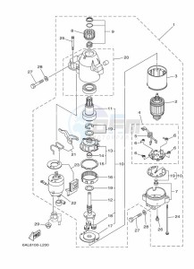 F225BETX drawing STARTER-MOTOR