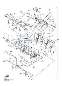 XJ6N 600 XJ6-N (NAKED) (20SF) drawing INTAKE 2