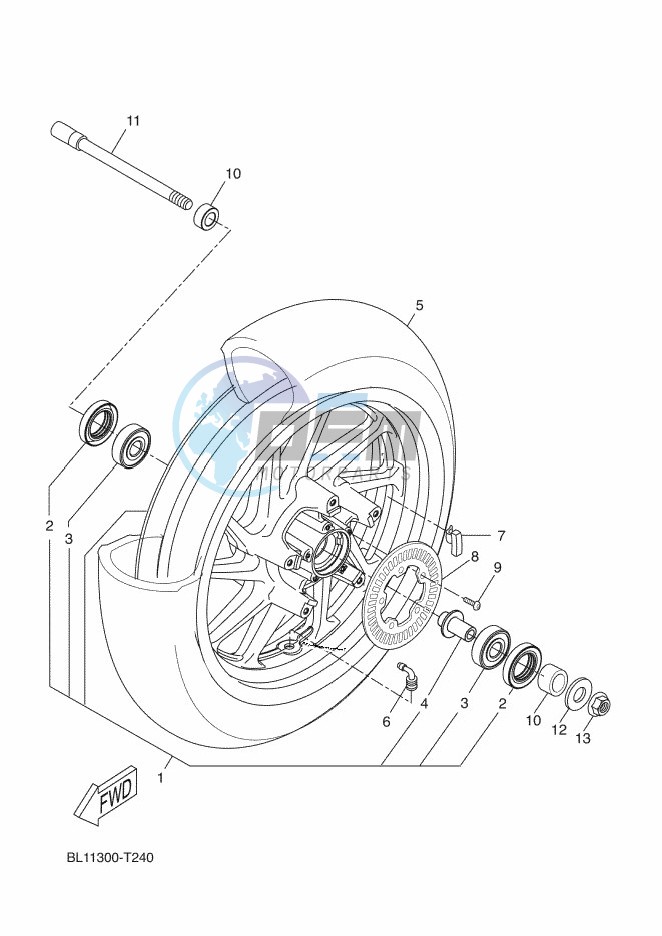 FRONT WHEEL