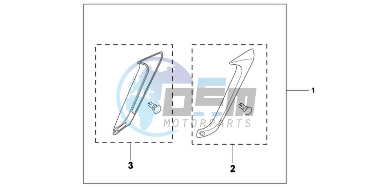 KIT  LEG DEFLECTOR