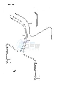 LT80 (P1) drawing CONTROL CABLE