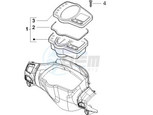 Runner 125 VX 4t e3 serie Speciale drawing Meter combination - Cruscotto