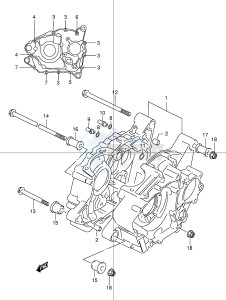 LT-F160 (P24) drawing CRANKCASE