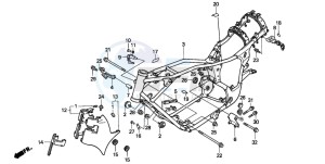 NV600C drawing FRAME BODY