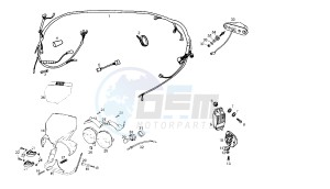 SENDA R DRD - BLACK DEVIL 2A EDIZIONE - 50 CC VTHSR1A2A drawing WIRING HARNESS