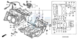 VFR8009 Ireland - (EK / MME) drawing CRANKCASE