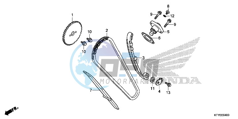 CAM CHAIN/ TENSIONER