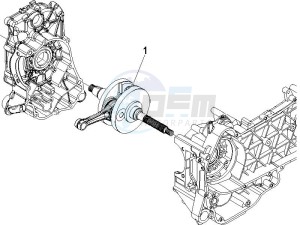 Nexus 250 e3 (UK) UK drawing Crankshaft