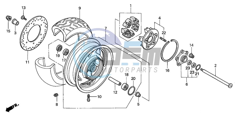 REAR WHEEL