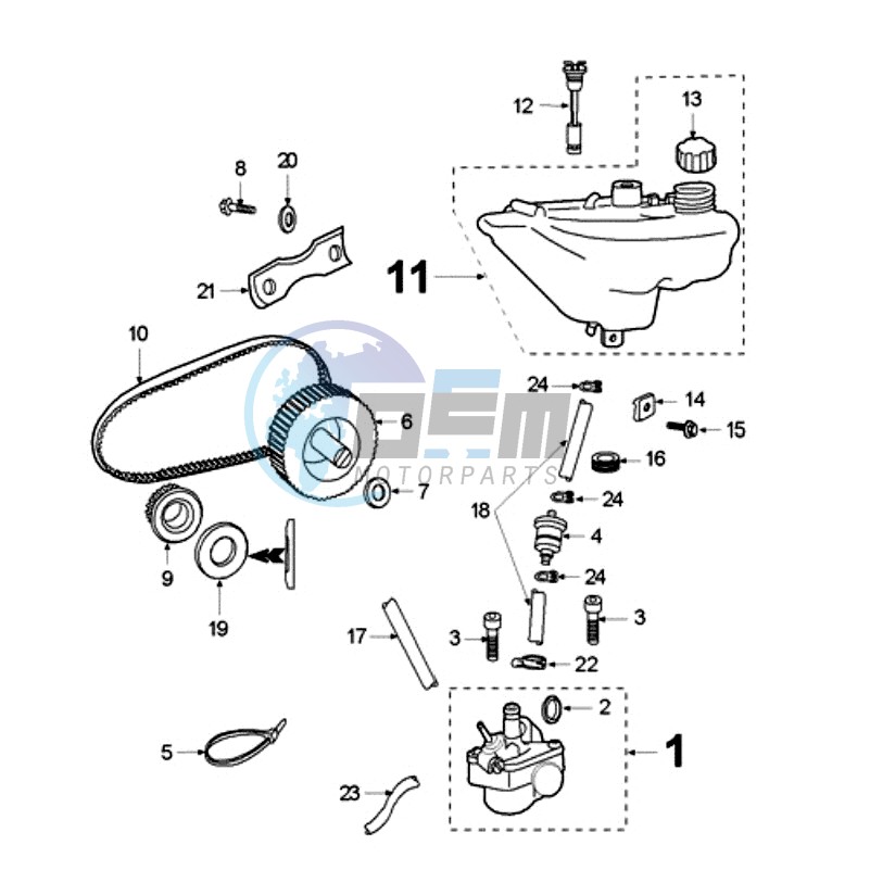 OIL TANK / OIL PUMP