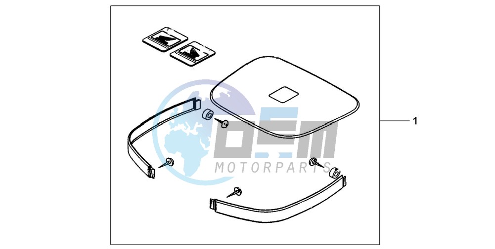 TOP BOX PANEL KIT