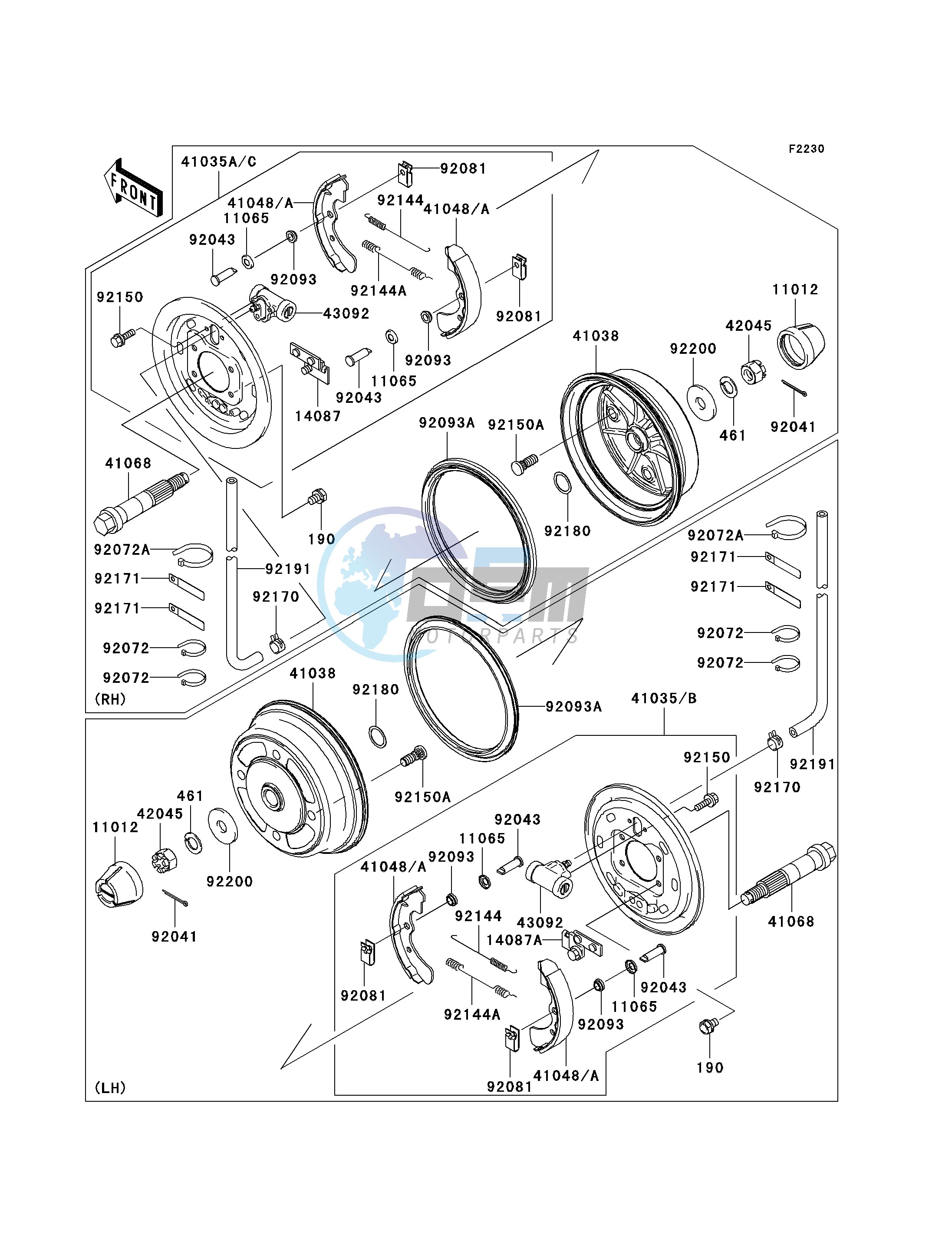 FRONT HUBS_BRAKES