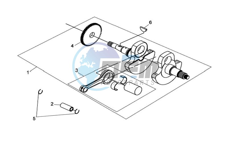 CRANKSHAFT / PISTON / PISTON RING