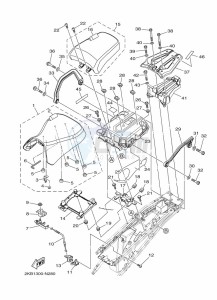 XT1200ZE XT1200ZE SUPER TENERE ABS (BP97) drawing SEAT