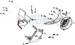 SYMPHONY SR 125 L7 drawing FLYWHEEL COVER