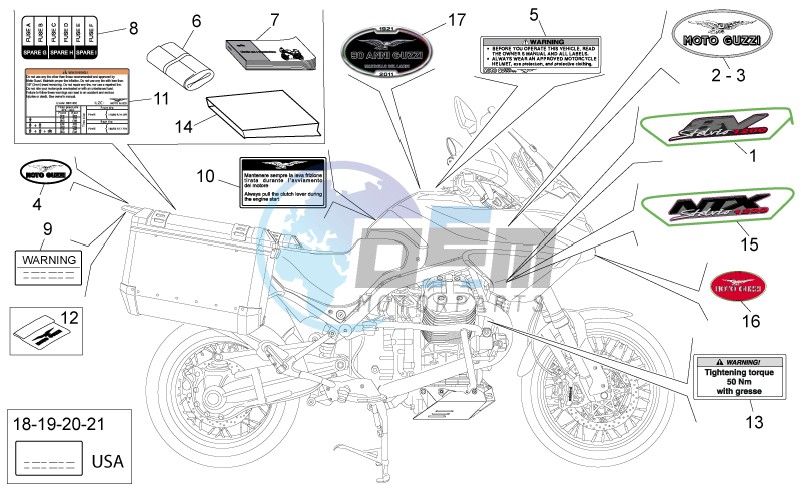 Plate set-decal-op.handbooks