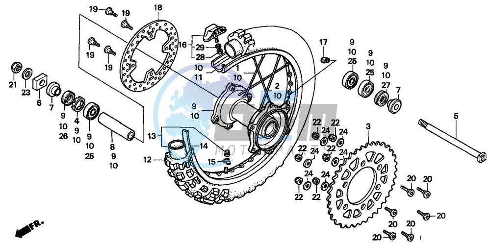 REAR WHEEL