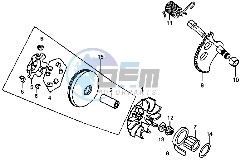 CLUTCH / V BELT