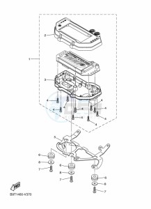 MT-25 MTN250-A (BGJ3) drawing METER