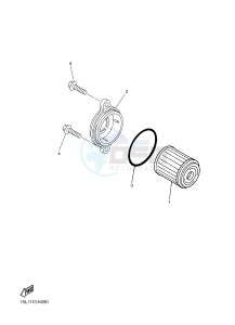 YZ450FX (B912 B913 B914 B914 B915) drawing OIL CLEANER