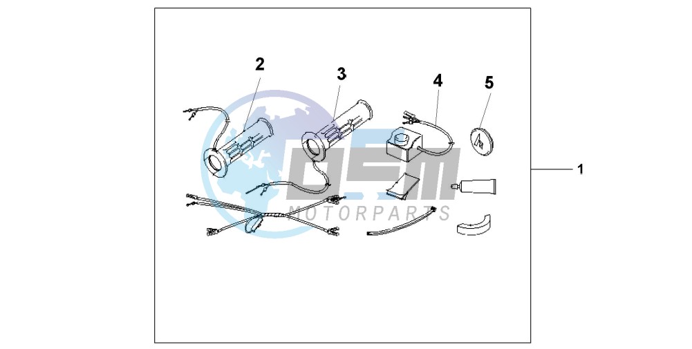 GRIP HEATER SS/ON-OF