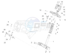 TUONO 1100 V4 RF E4 ABS (APAC) drawing Steering