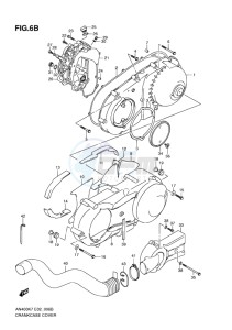 AN400Z ABS BURGMAN EU-UK drawing CRANKCASE COVER