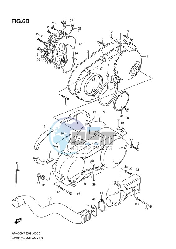 CRANKCASE COVER