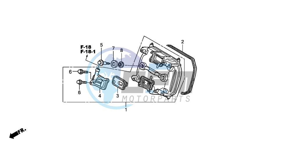 FRONT CYLINDER HEAD COVER