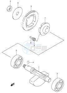 LT-Z400 (E19) drawing CRANK BALANCER