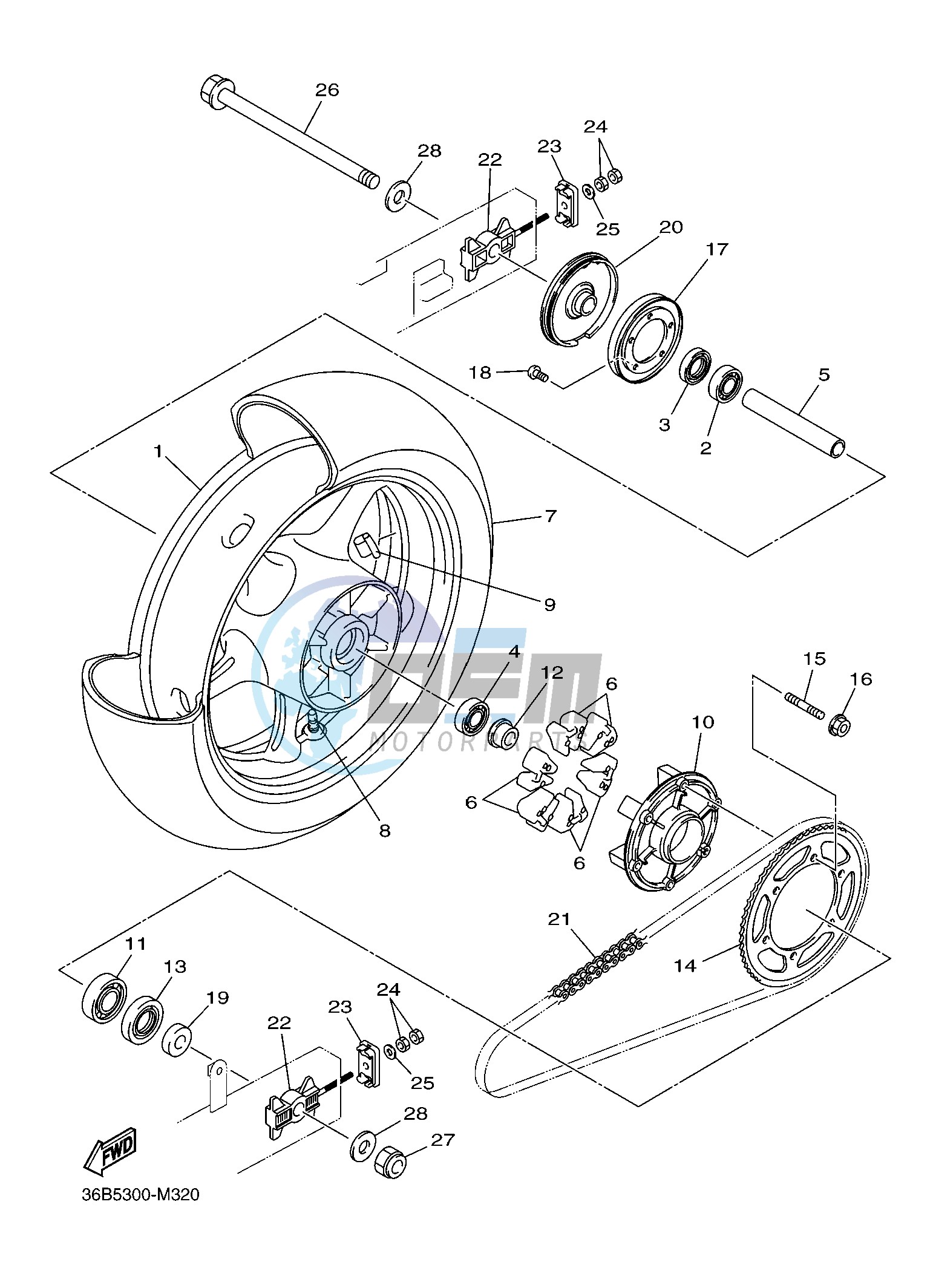 REAR WHEEL