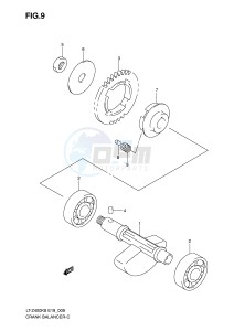 LT-Z400 (E19) drawing CRANK BALANCER