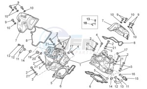 RXV-SXV 450-550 Enduro-Supermotard drawing Cilinder head