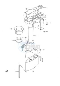 DF 4 drawing Drive Shaft Housing