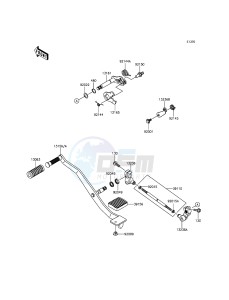 VULCAN 900 CLASSIC VN900BGF GB XX (EU ME A(FRICA) drawing Gear Change Mechanism