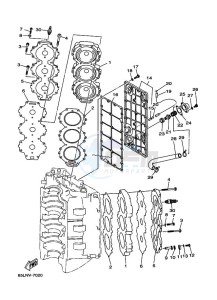 250B drawing CYLINDER--CRANKCASE-2