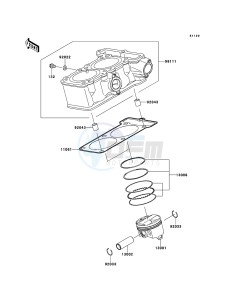 NINJA 250R EX250KBFA GB XX (EU ME A(FRICA) drawing Cylinder/Piston(s)