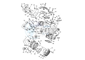 XVS DRAG STAR 250 drawing CYLINDER HEAD MY02-04