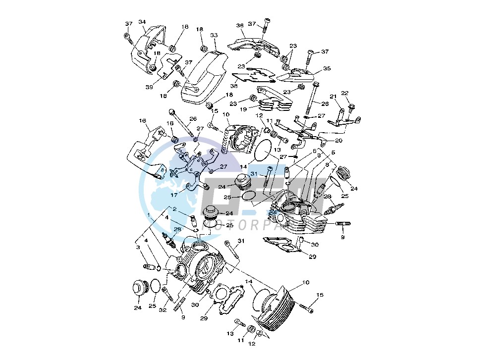 CYLINDER HEAD MY02-04