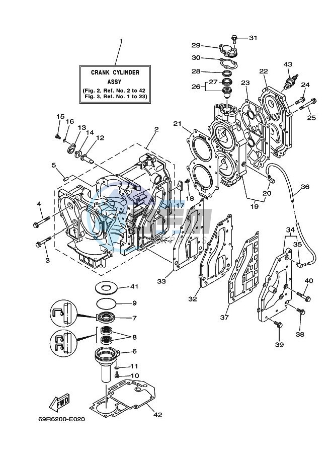 CYLINDER--CRANKCASE