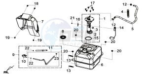 GTS 125I EURO4 LONG VISOR L7 drawing GAS TANK -  PETROL VALVE