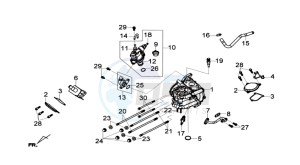 GTS 125I ABS drawing CYLINDER / CYLINDER HEAD