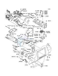 JET SKI ULTRA 250X JT1500B8F FR drawing Fuel Injection